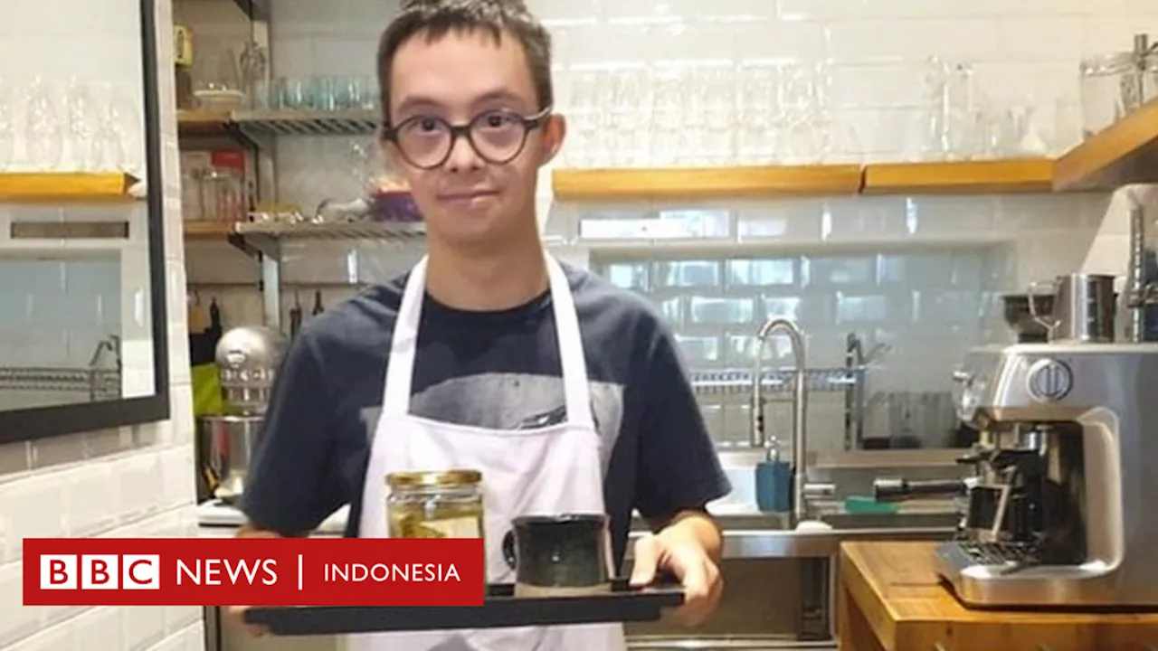 Down syndrome: Kisah pemuda Indonesia dengan down syndrome yang menguasai tiga bahasa dan gemar memasak