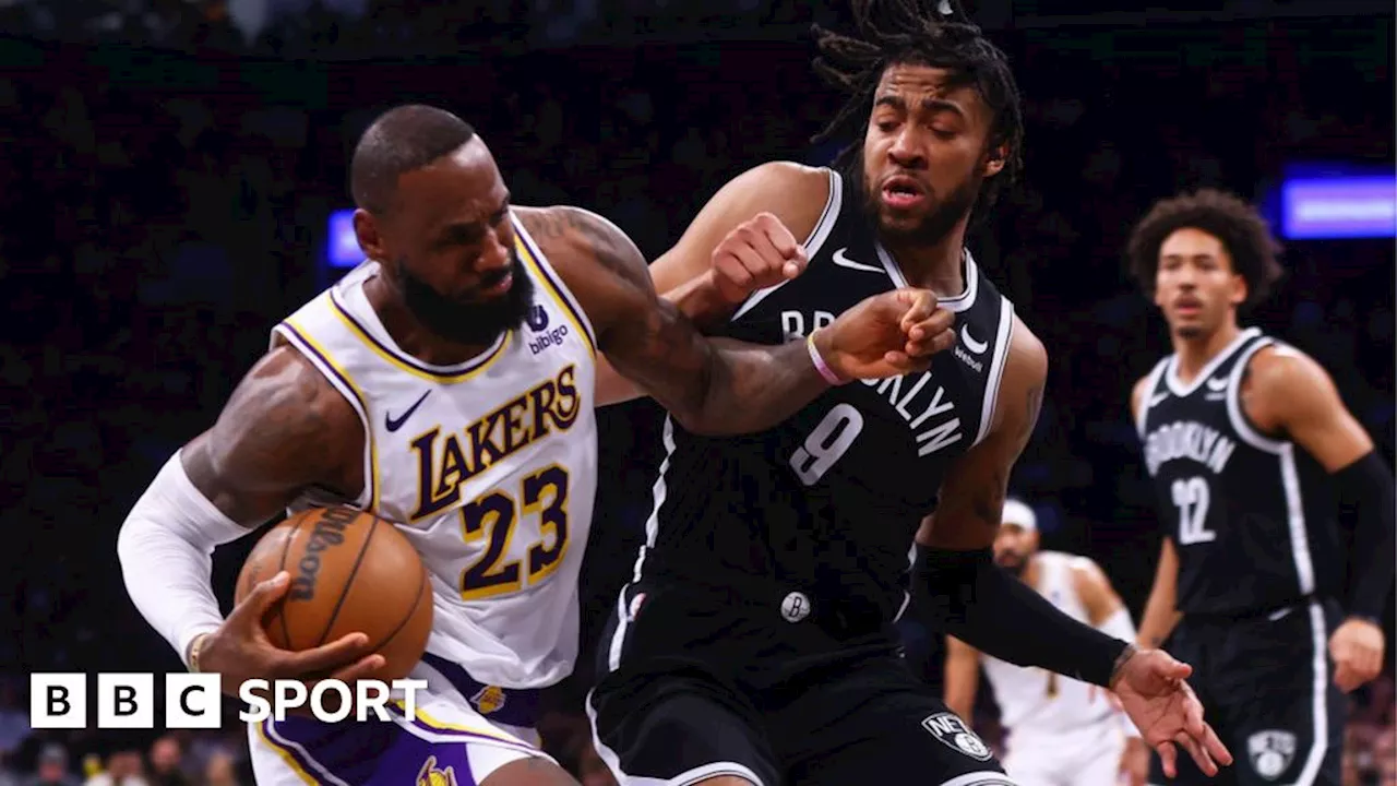 NBA: LeBron James leads Los Angeles Lakers to dominant win against Brooklyn Nets