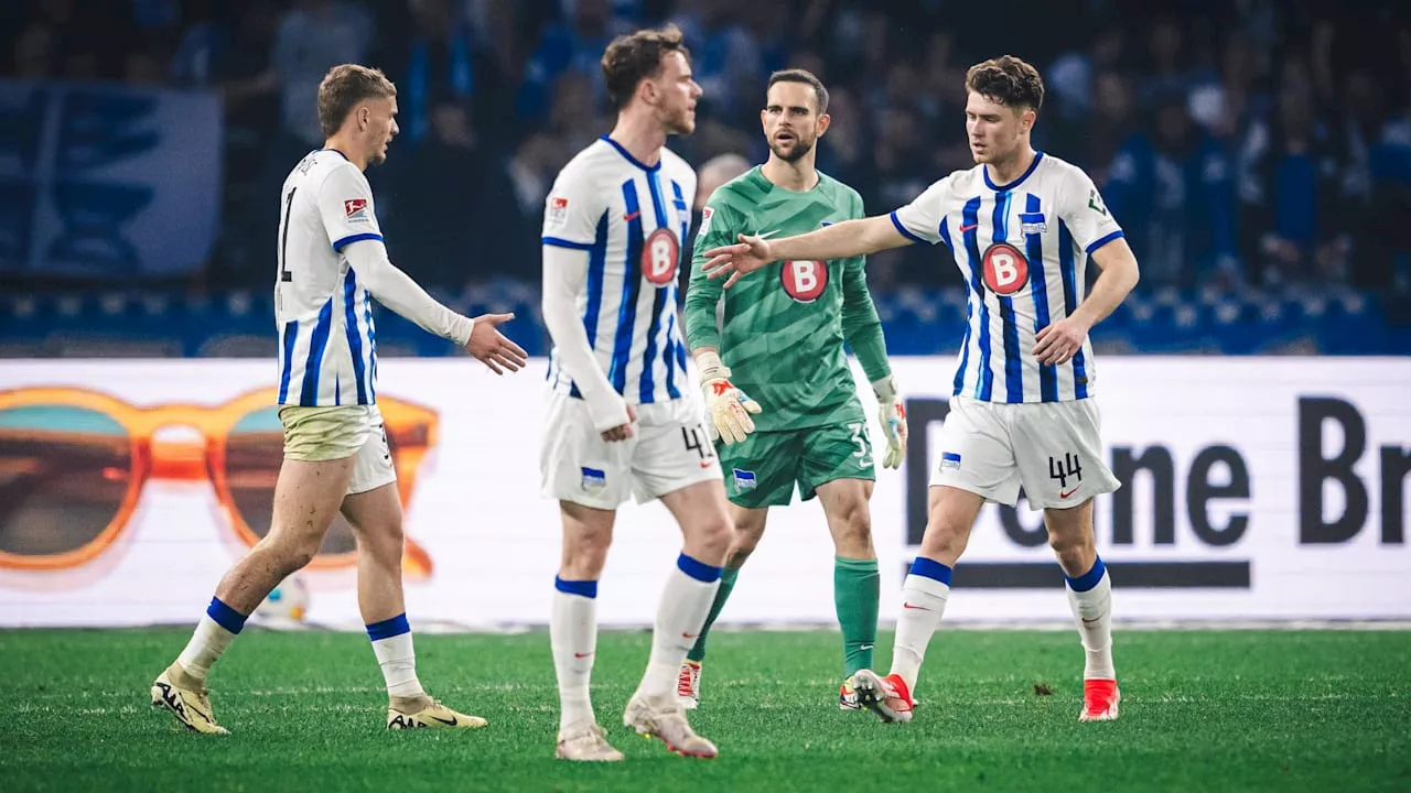 Hertha BSC: Überraschende Zahlen beim Duell der Abwehr-Duos