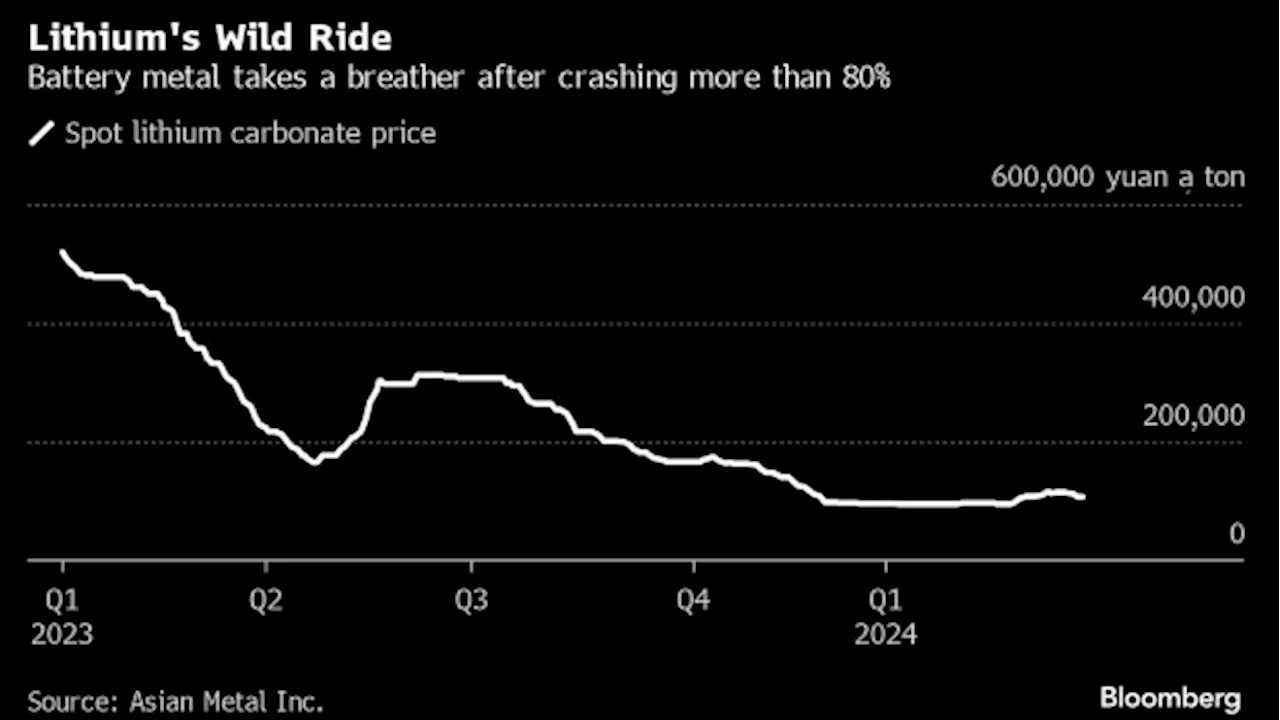 Top China Lithium Firms Look Past Profit Slump and Vow Expansion