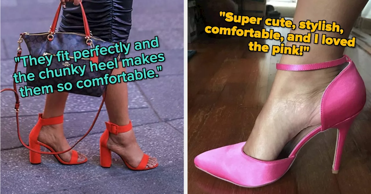 25 Pairs Of Heels That Reviewers Say Are Actually Comfortable