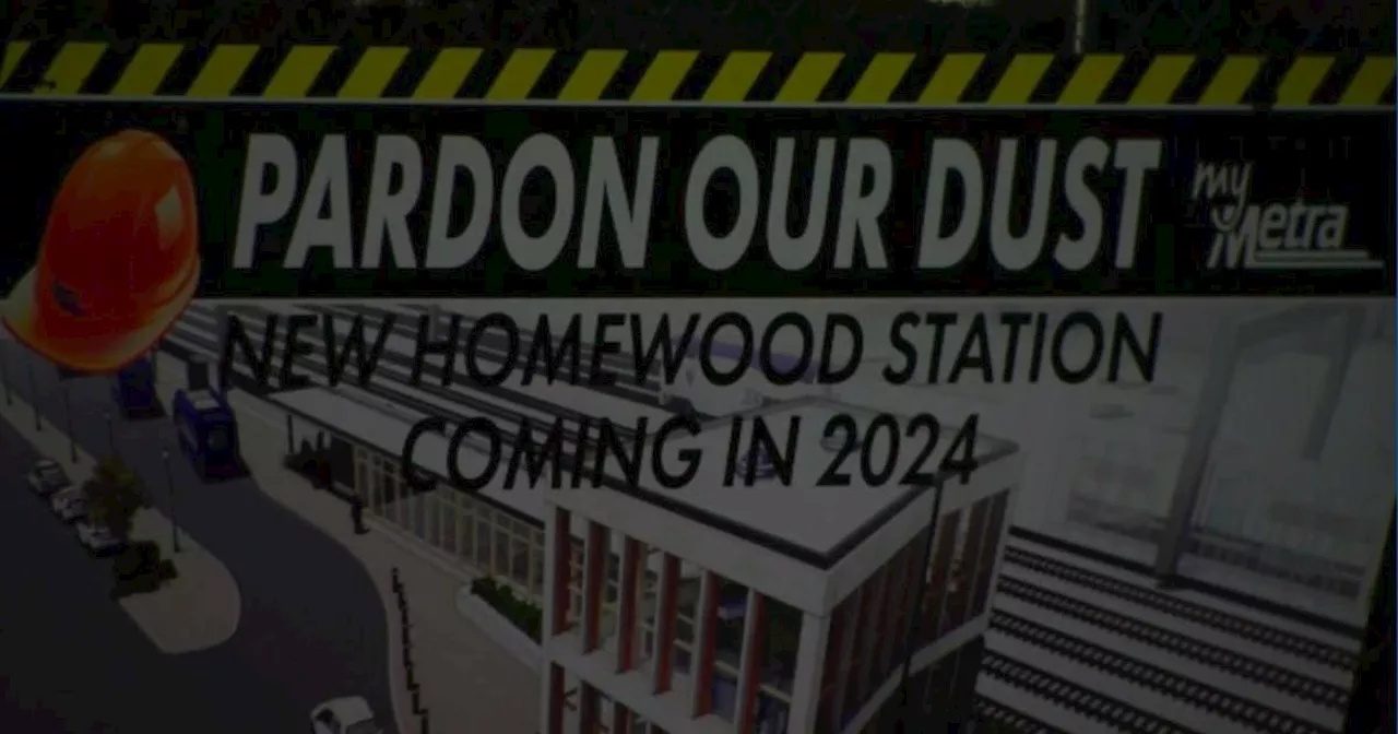 Metra closing Homewood station on Electric Line to replace stairway