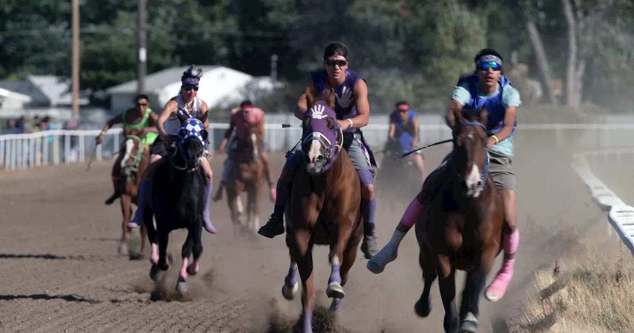 Indian Relay races connect Horse Nations tribe riders with 'warriors of the past'