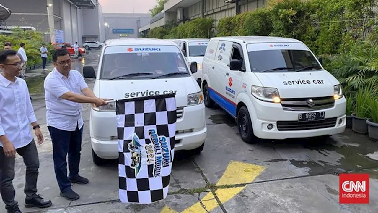 66 Posko Mudik Suzuki Siap Kawal Mudik Lebaran 2024