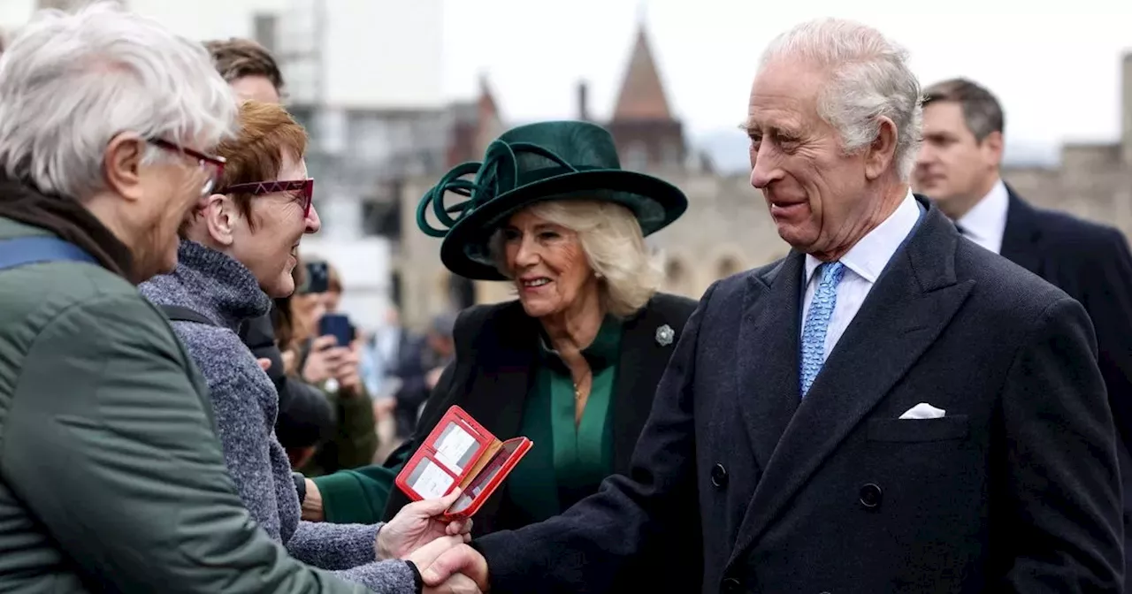 Rarely seen royal leaves fans baffled as he joins King Charles at Easter service