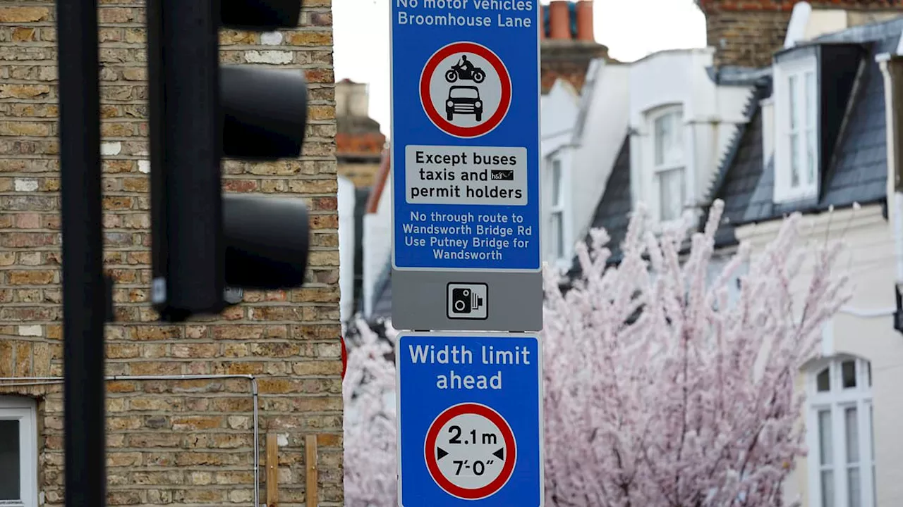 Motorists stung with £1million of fines from hated Low Traffic Neighbourhood in Hammersmith and...