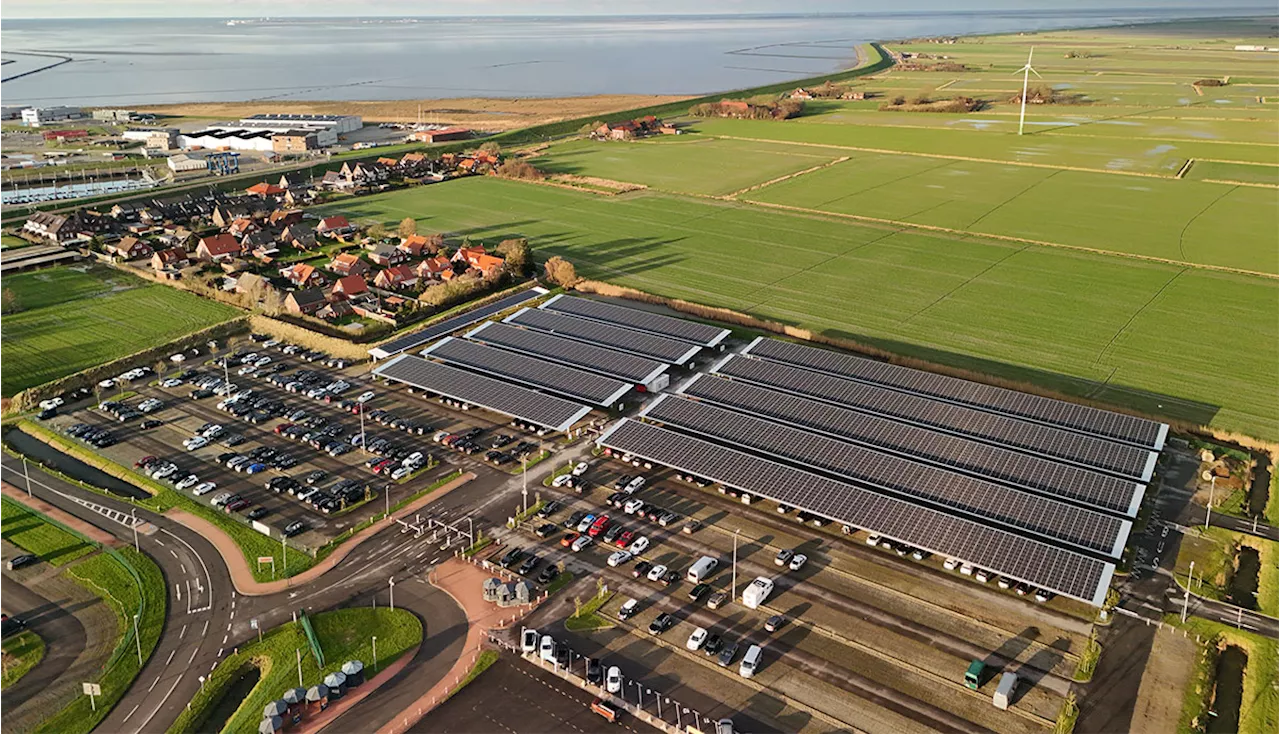 Norddeich bietet größten Ladepark Niedersachsens