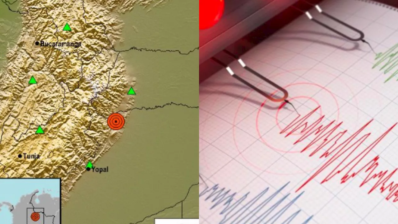 Nuevo temblor durante este domingo 31 de marzo: su epicentro fue en Casanare, Colombia