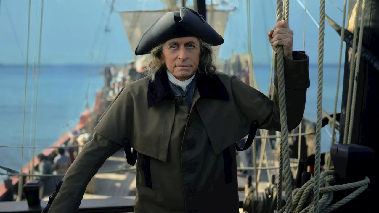 Michael Douglas Explains Why He Ditched Prosthetics to Play Benjamin Franklin (Exclusive)