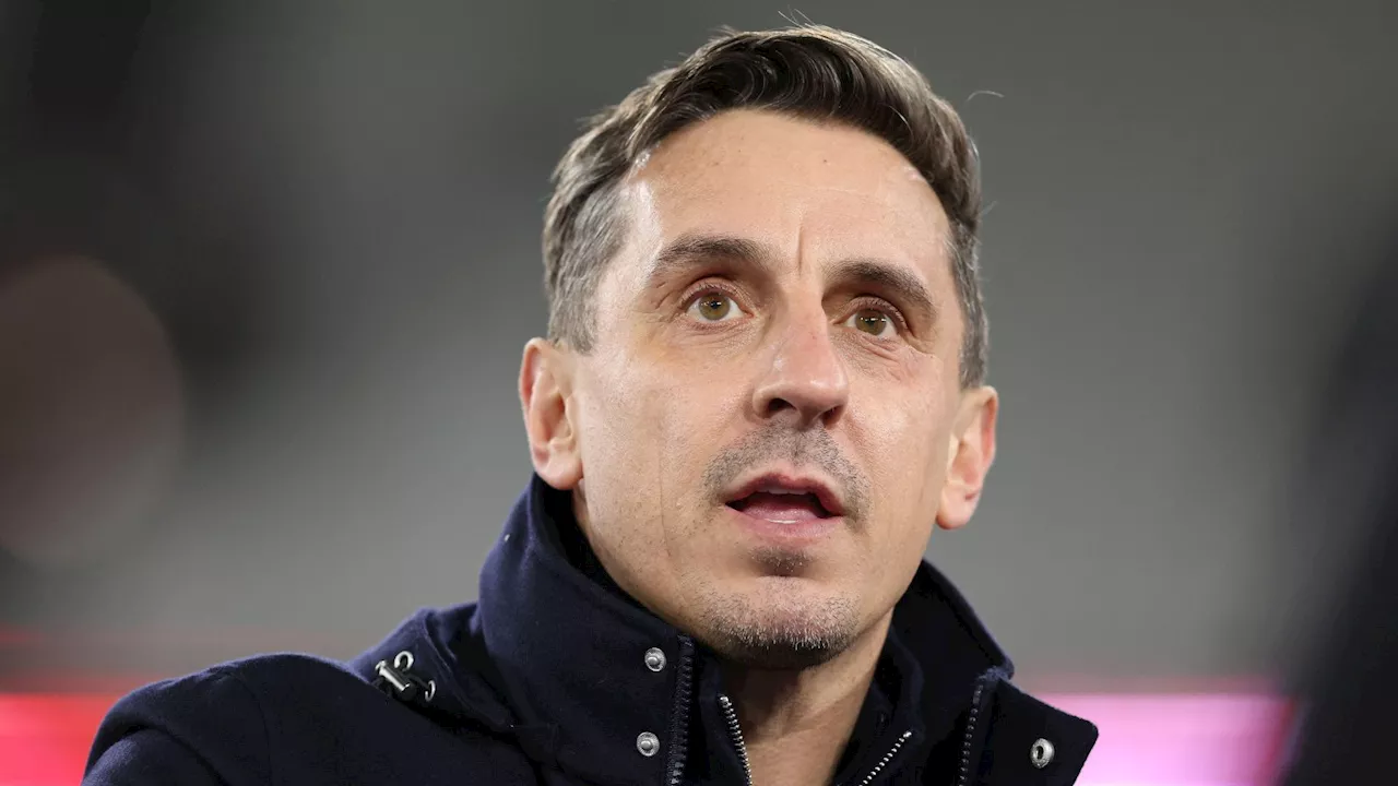 Gary Neville slams one Arsenal star who kept ‘falling over’ in draw against Man City