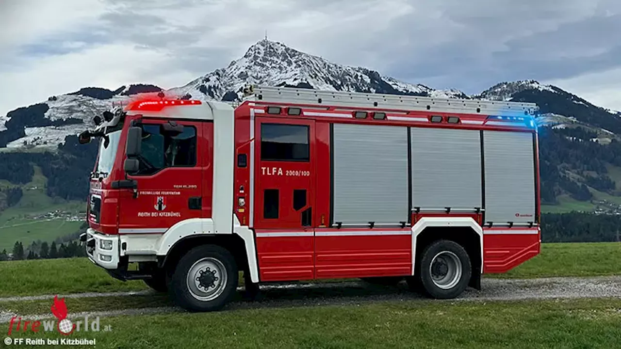 Tirol: Feuerwehr Reith bei Kitzbühel setzt neue EU-Norm für “blau-rote” Kennleuchten um