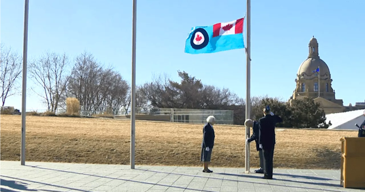 Tactical helicopter fly past in Edmonton marks 100th anniversary of Royal Canadian Air Force