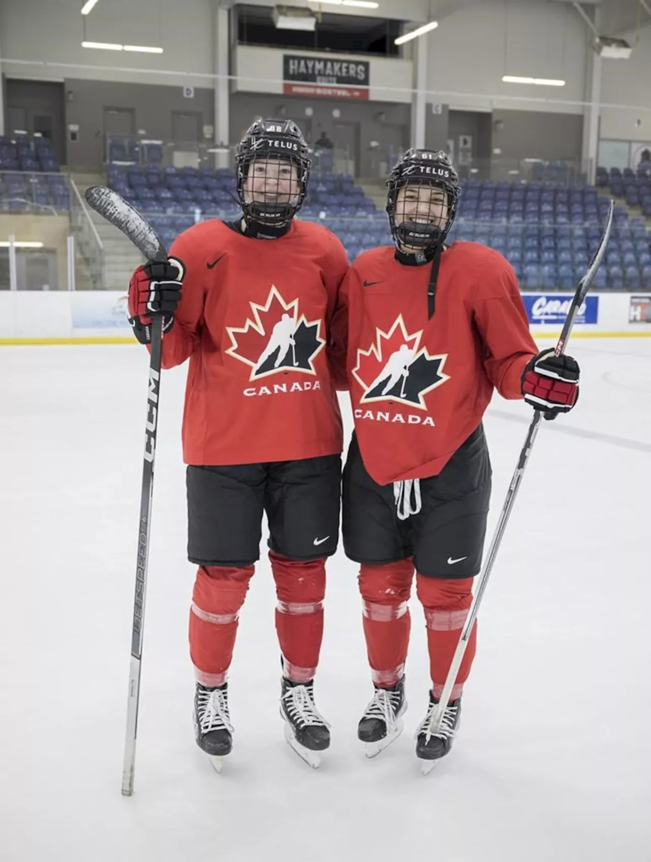 Gosling cousins make women’s world hockey championship debuts together