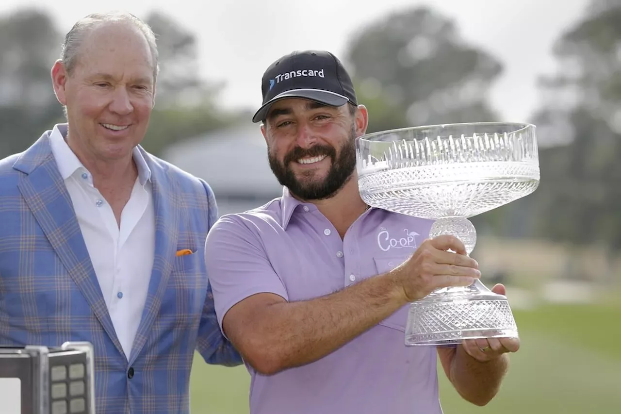 Stephan Jaeger wins Houston Open for 1st PGA Tour title