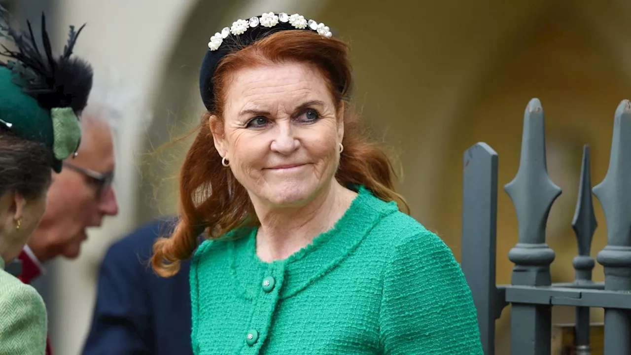 Sarah Ferguson shares touching message after surprise Easter appearance with King Charles