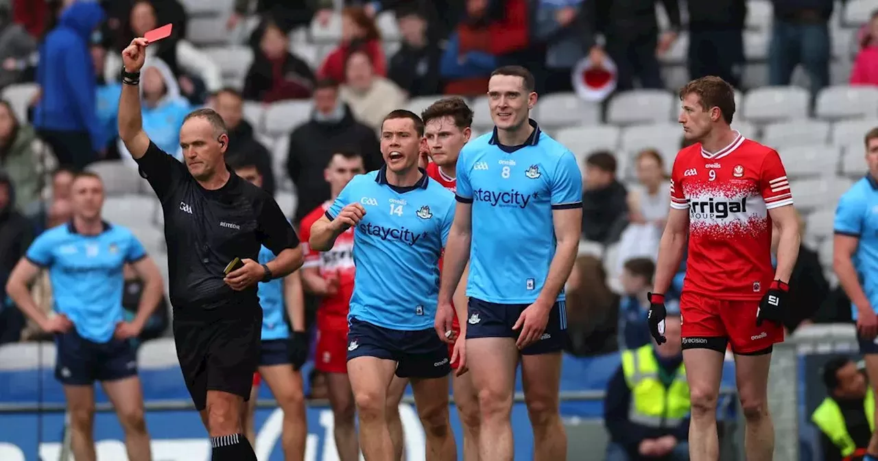 Dessie Farrell hints Dublin will appeal Brian Fenton red card