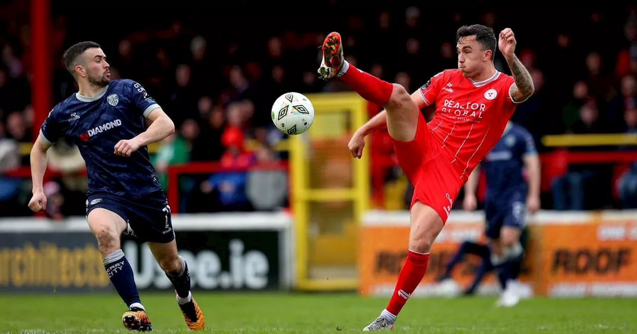 Airtricity League: Shelbourne go eight points clear at the top despite Derry draw