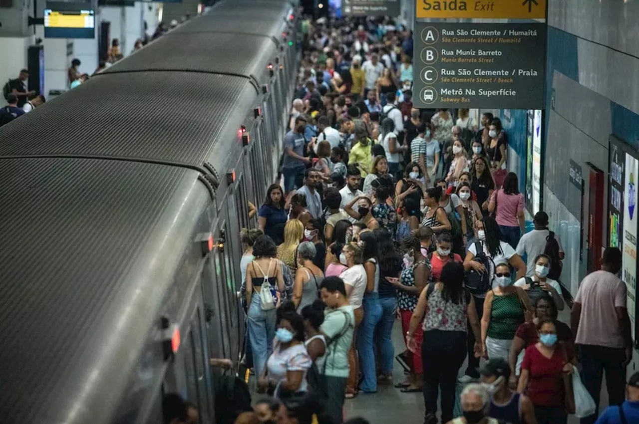 Tarifa do metrô do Rio aumenta no próximo dia 12