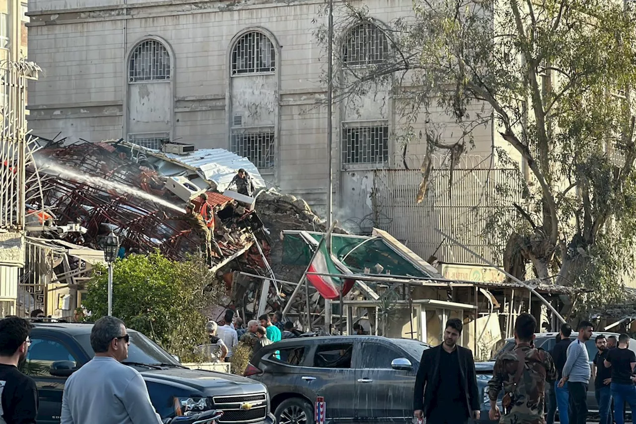 Oito pessoas morrem em bombardeio israelense contra Consulado do Irã na Síria