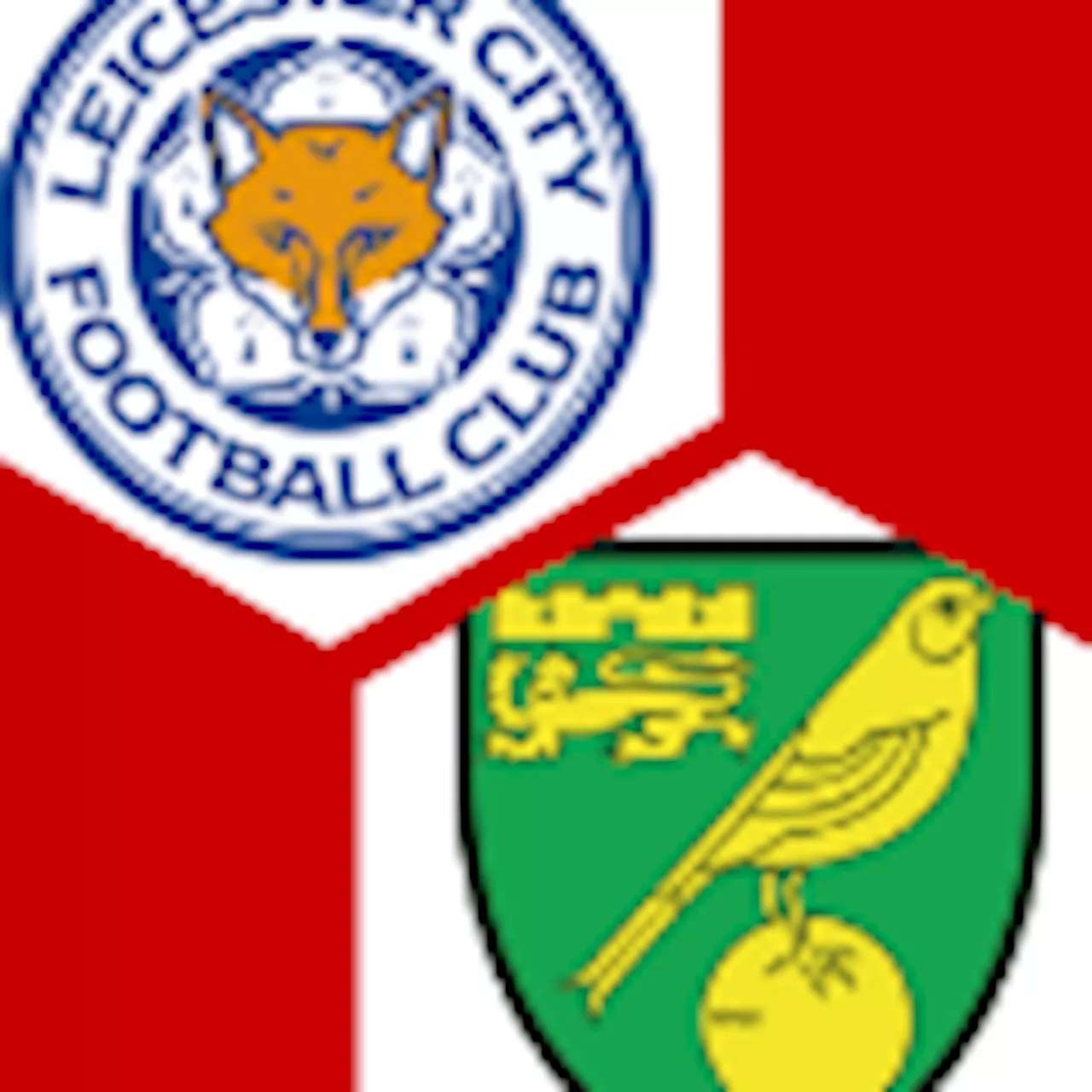  Leicester City - Norwich City : | 40. Spieltag