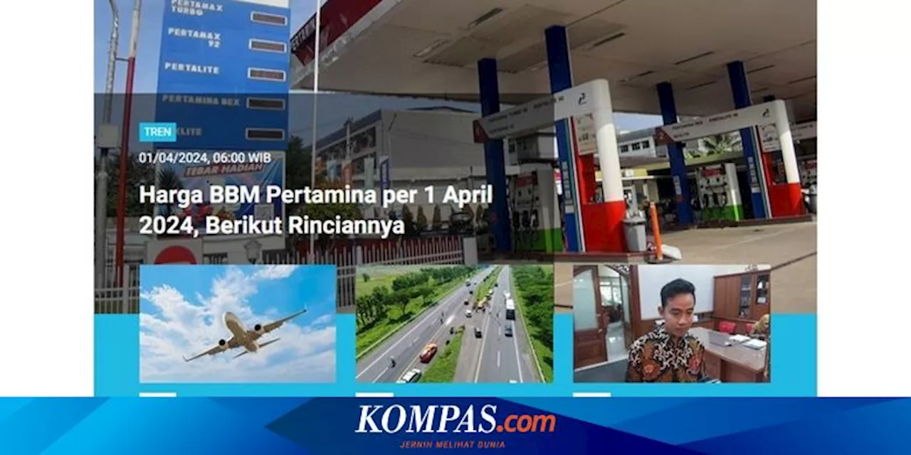 [POPULER TREN] Harga BBM April 2024 | Kisah Lansia Berusia 100 dan 96 Tahun yang Akan Menikah