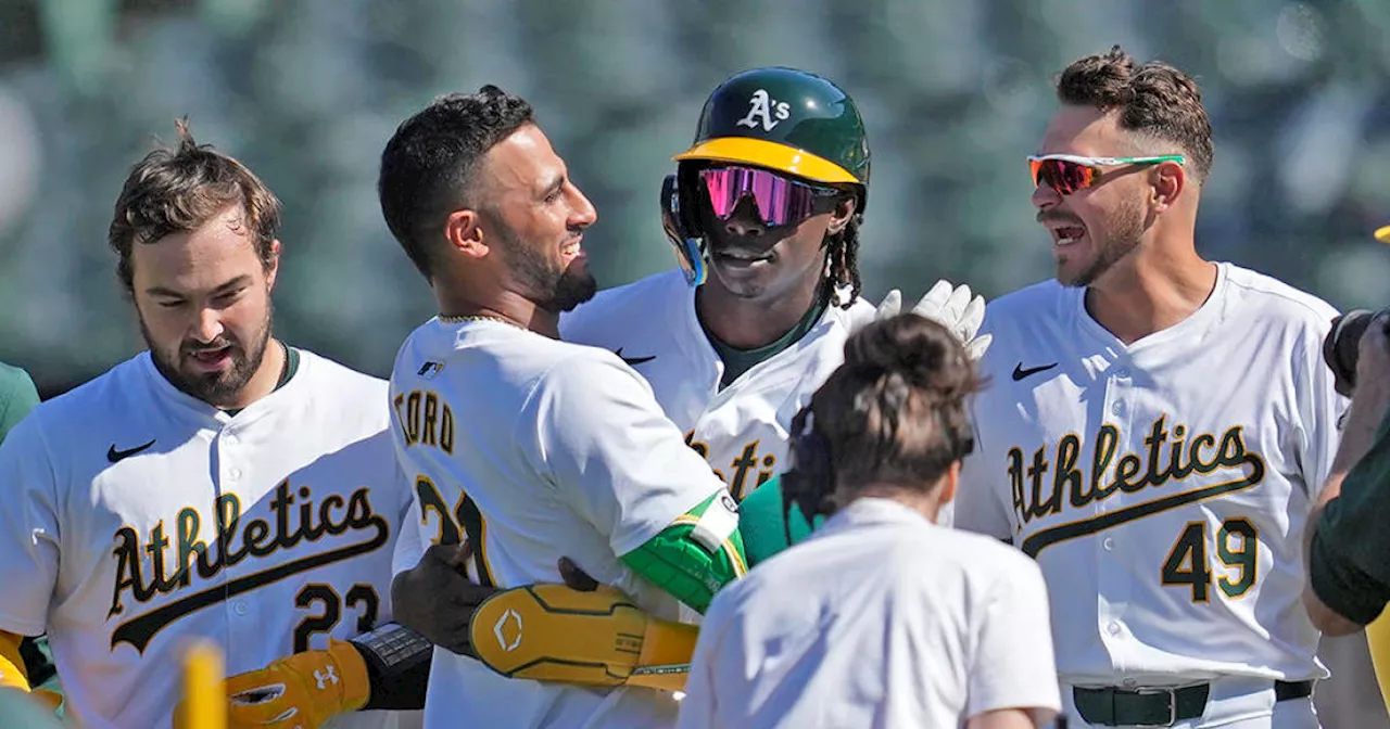 A's get first win on Toro's walk-off walk, beat Guardians 4-3