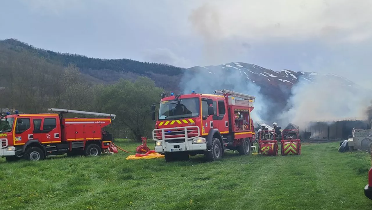 Saurat : un chalet, un mobile home et un entrepôt ravagés par un incendie, les habitants relogés