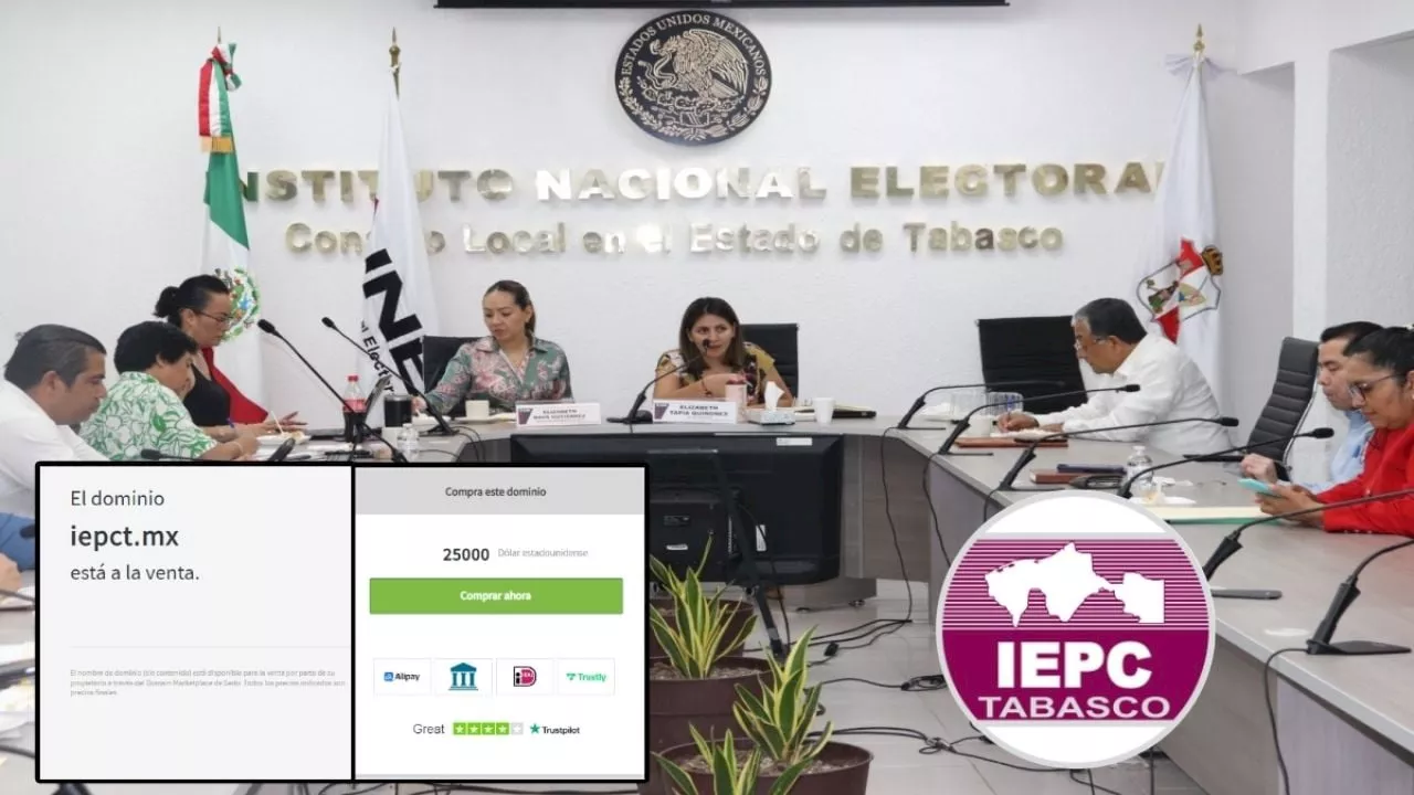 ¿Qué pasa con el Instituto Electoral de Tabasco? Se cae la página y cambia a una nueva