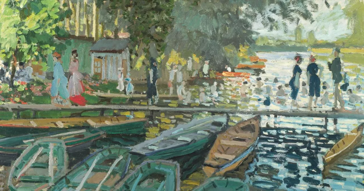 Neuf journées de l'impressionnisme: été 1869, Monet et Renoir les pieds dans l’eau