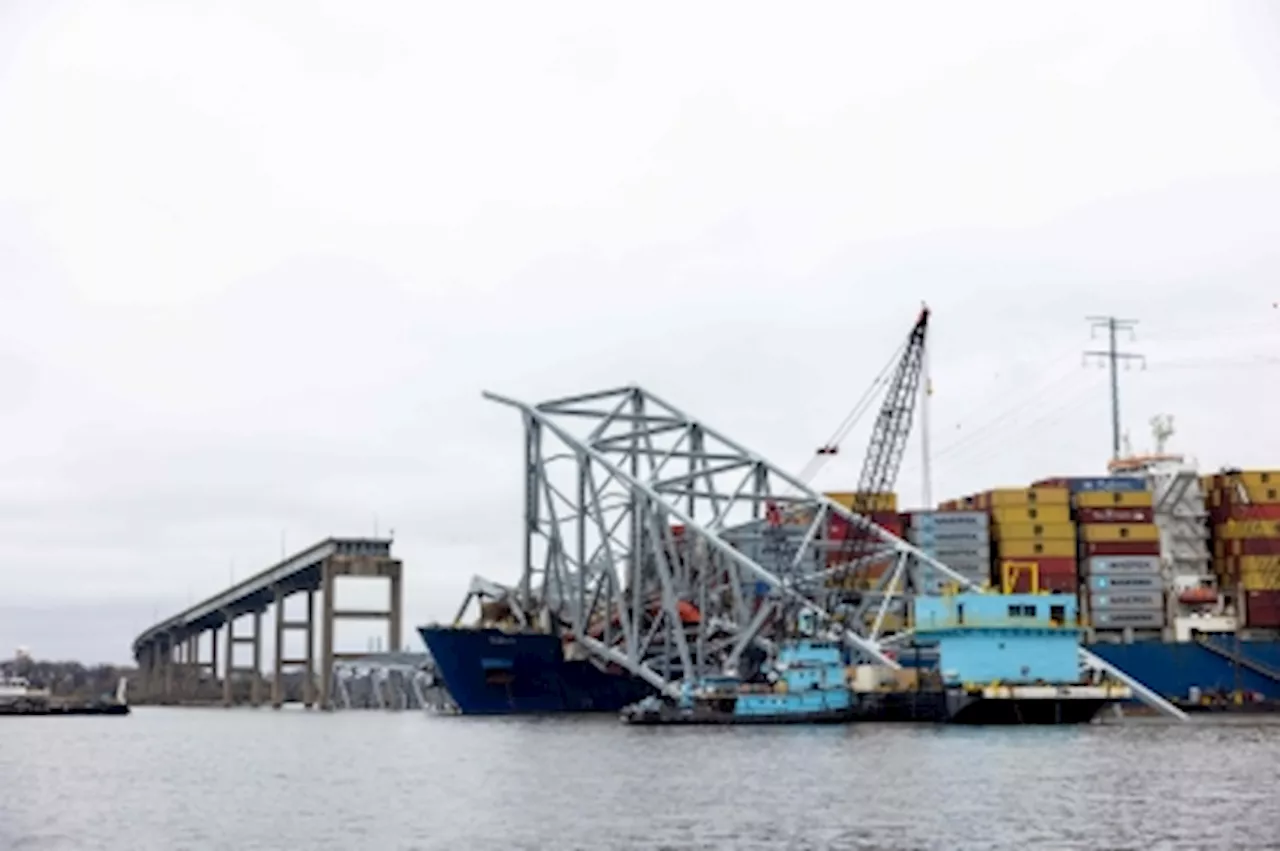 Temporary channel opened in Baltimore harbour to aid bridge response