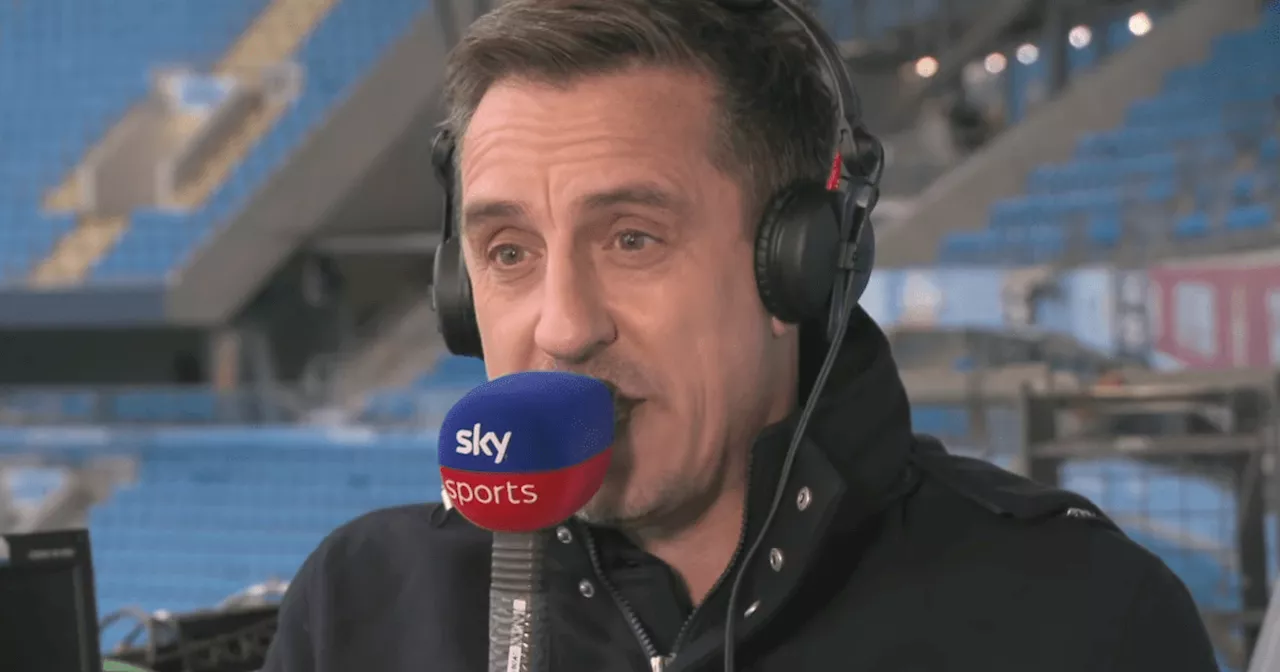 Gary Neville names six Arsenal stars who answered 'two big questions' vs Man City