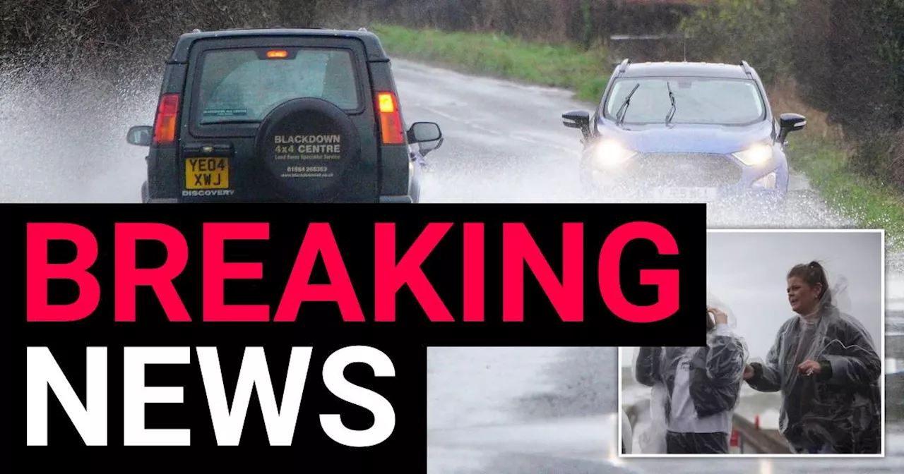 Millions of Brits set to be battered by downpours on Easter Monday