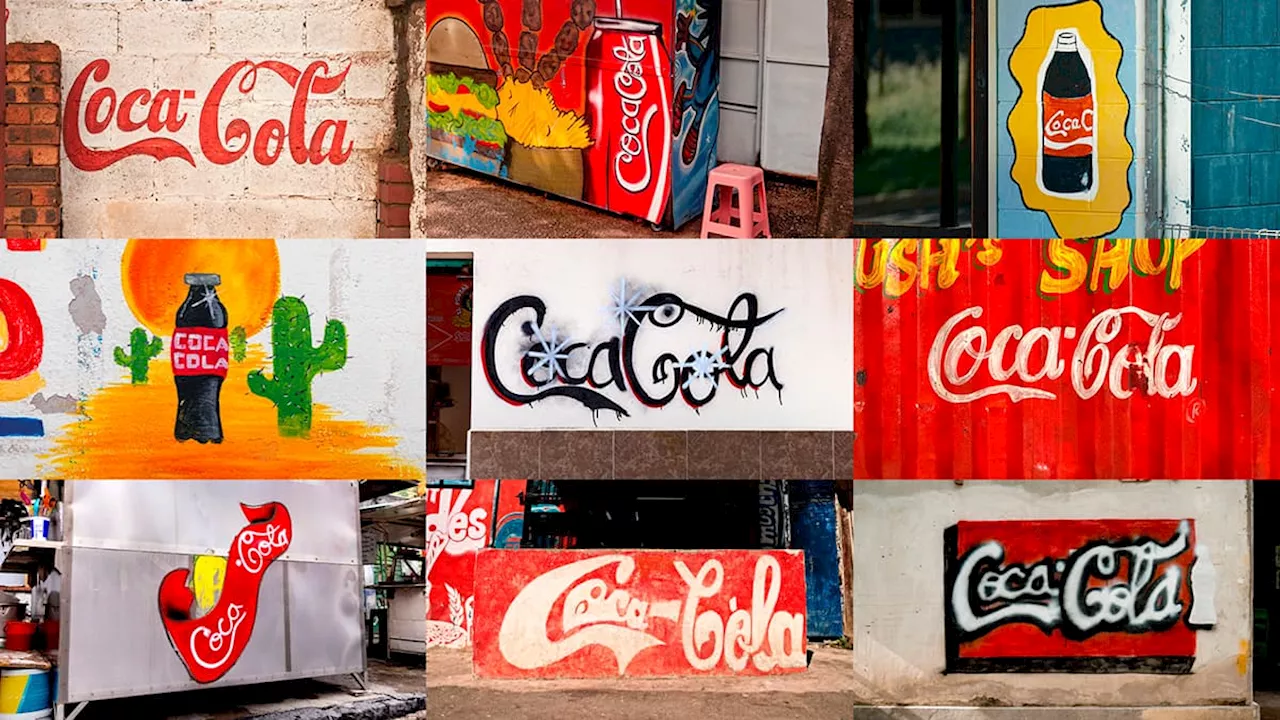 Coca-Cola destapa las burbujas del efervescente arte urbano protagonizado por su logo