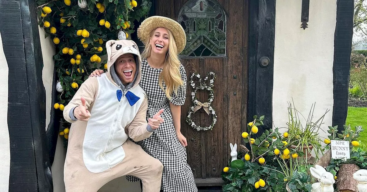 Stacey Solomon shares pics from family Easter egg hunt with special tradition