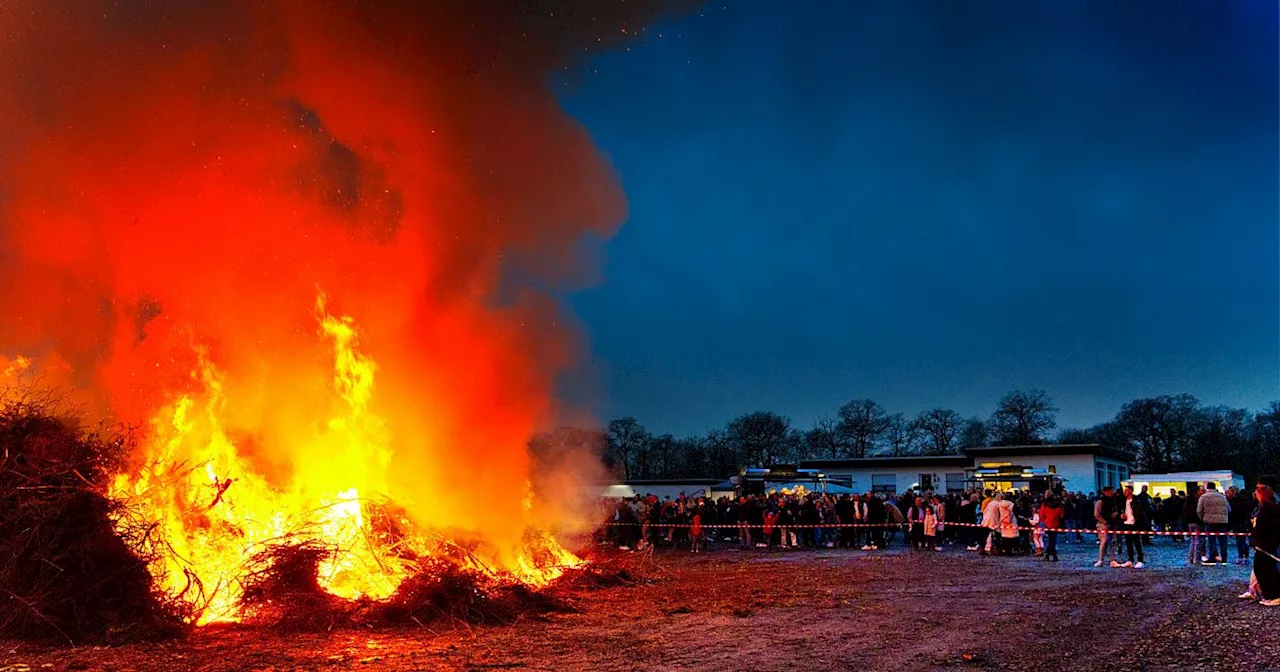 Mit Fotogalerie: So schön waren die Osterfeuer 2024 im Kreis Herford