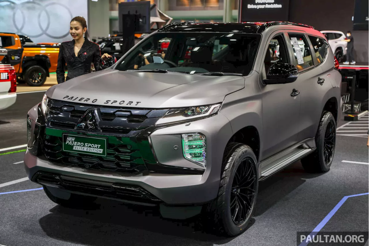 Bangkok 2024: Mitsubishi Pajero Sport SUV facelift gets 2.4L 6AT powertrain from new Triton