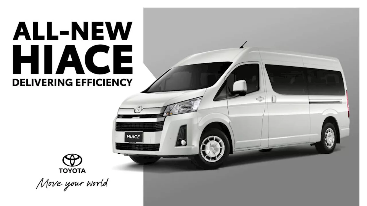 Toyota Hiace SLWB open for booking in Malaysia – 177 PS/450 Nm 2.8L turbodiesel, 6AT; from RM169k