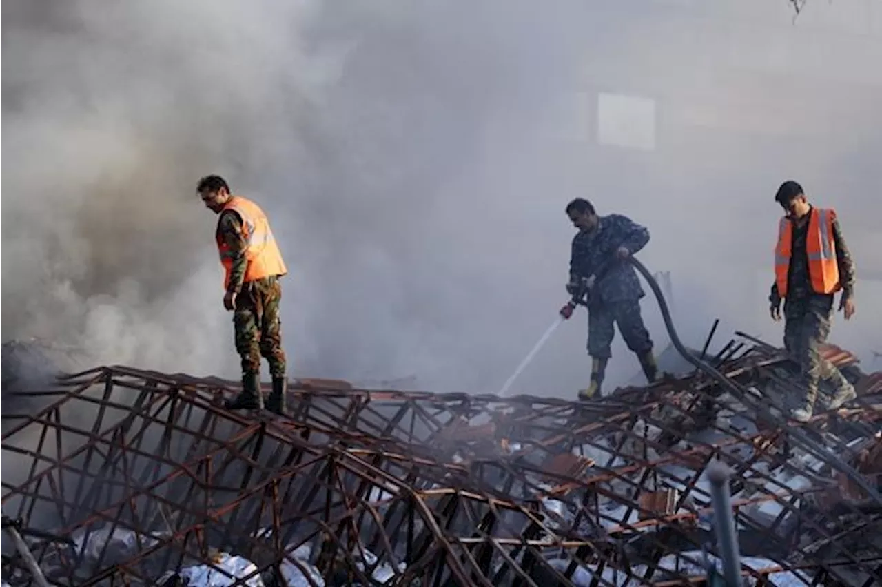 Israeli airstrike destroys Iran's consulate in Syria, killing a top commander, local media say