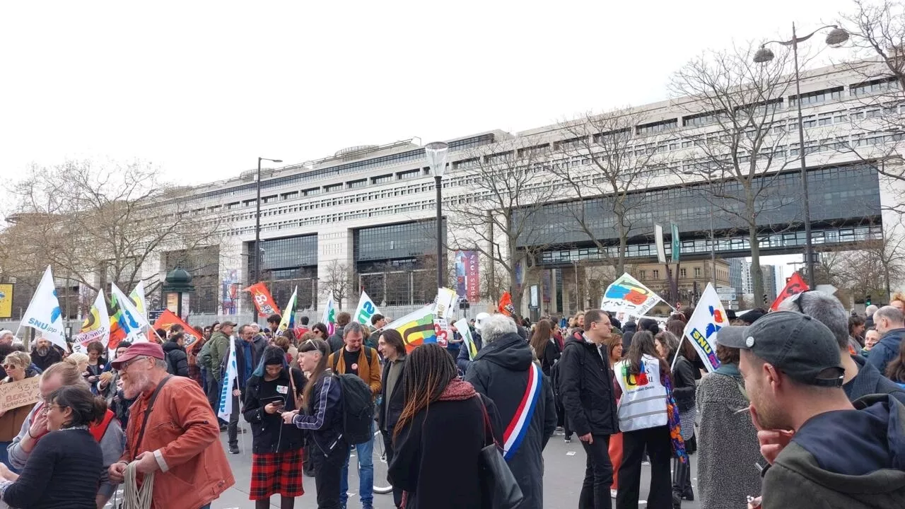 France: en Seine-Saint-Denis, des enseignants réclament un plan d'urgence pour l'éducation