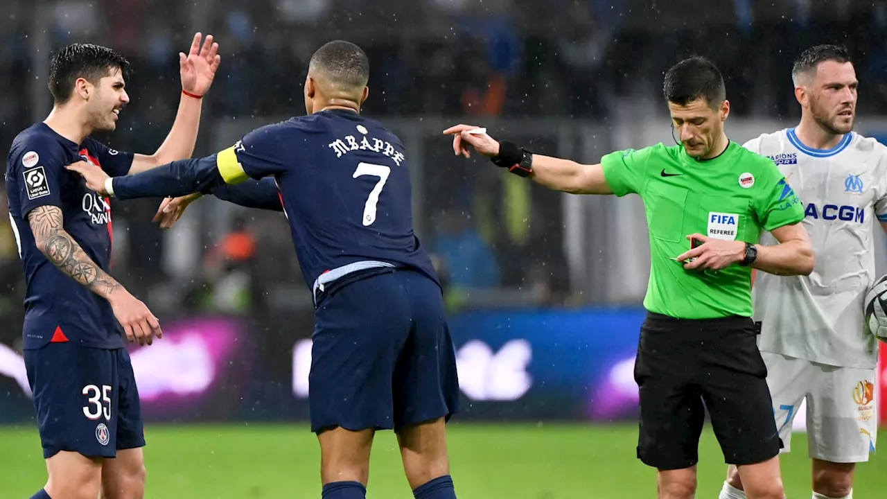 OM-PSG: l'incompréhension de Dugarry après les explications de l'arbitre sur ses décisions litigieuses