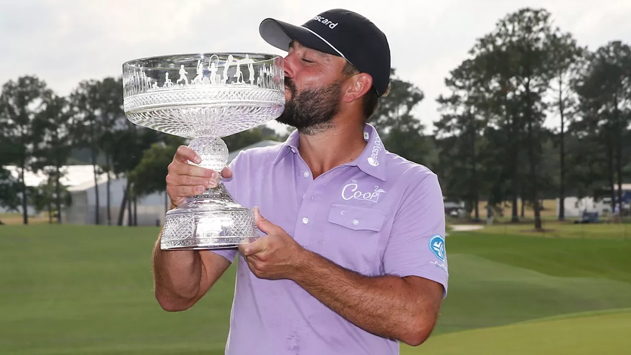 Houston Open: Scottie Scheffler's win streak ends as Stephan Jaeger lands first PGA Tour title