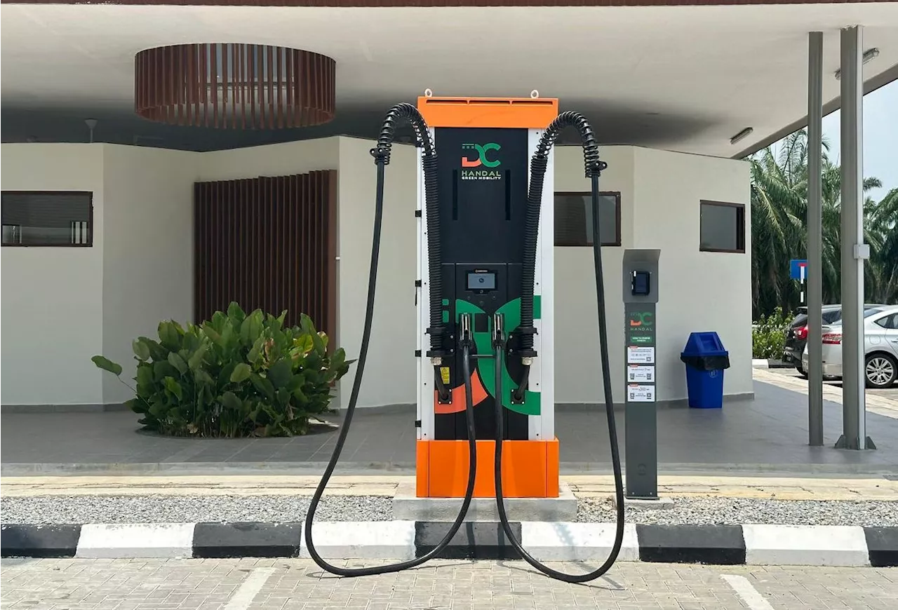 DC Handal 200kW DC Charger at WCE Assam Jawa Toll Plaza