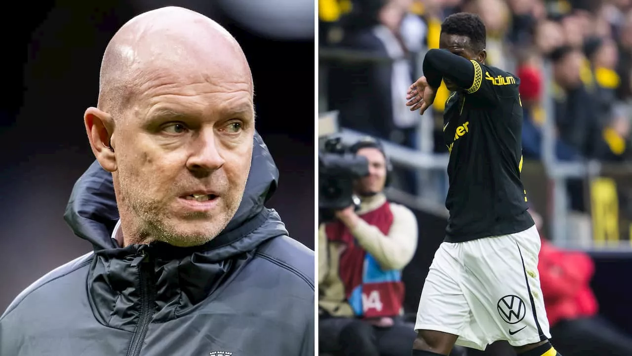 Ismaila Coulibaly byttes in och ut för AIK