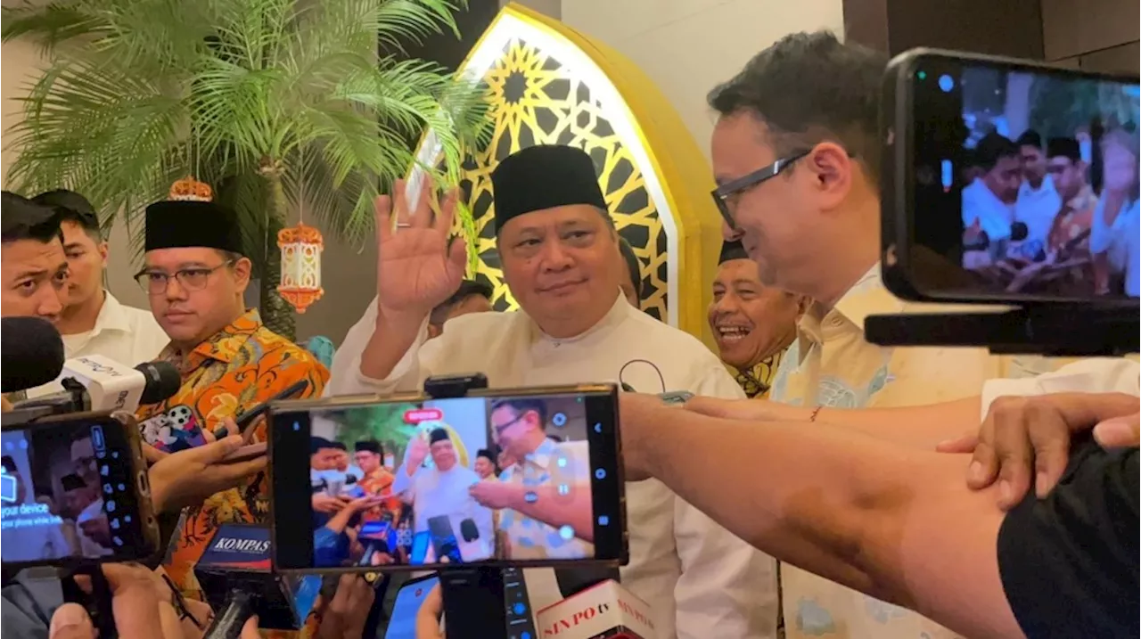 Sempat Dicurigai PDIP Bakal Rebut Kursi Ketua DPR, Airlangga: Naturalnya Golkar Tenang-tenang Saja