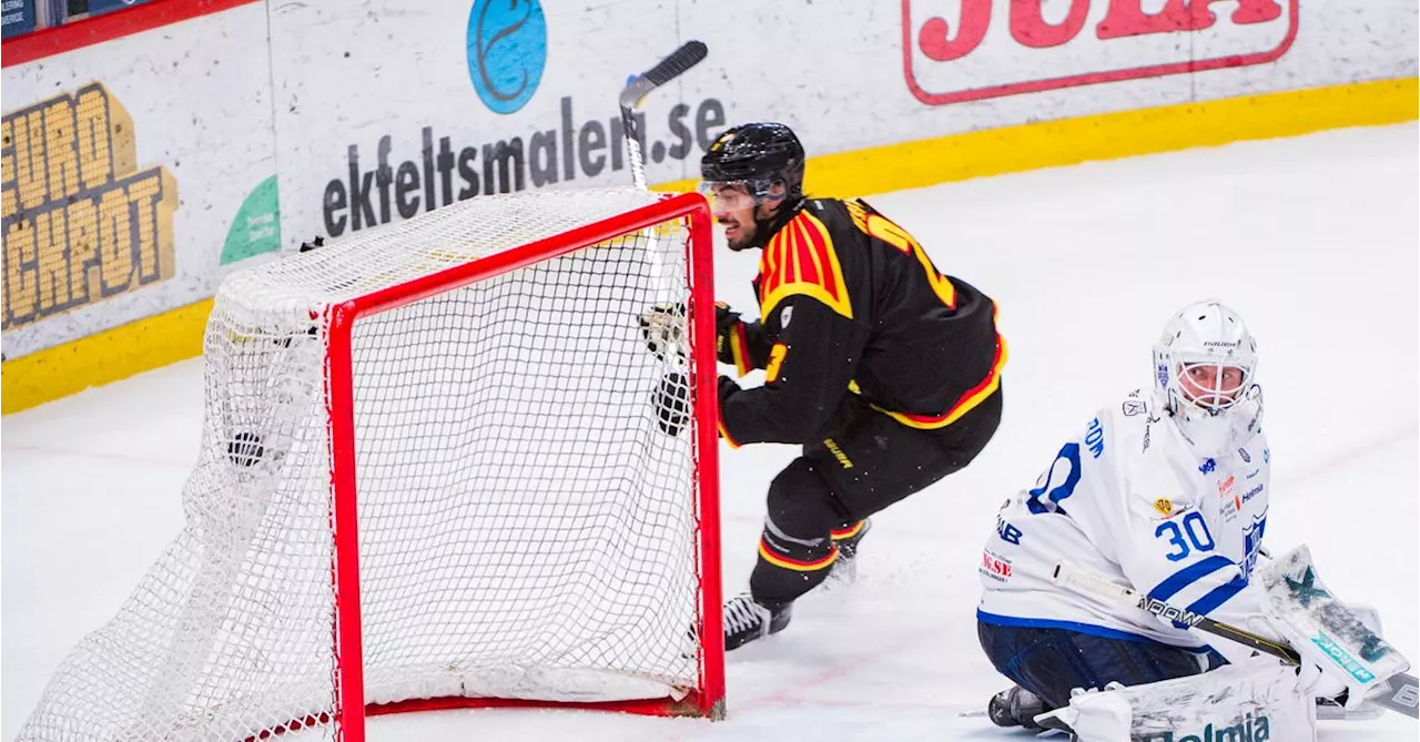 Ishockey: Brynäs vann i sudden – tog första semin mot Karlskoga: ”Lite turligt”