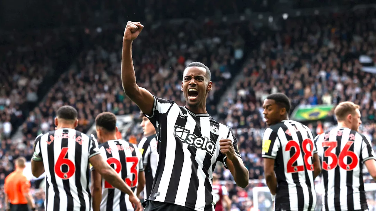 Eddie Howe insists Newcastle don’t want to sell Alexander Isak despite potential Arsenal interest...