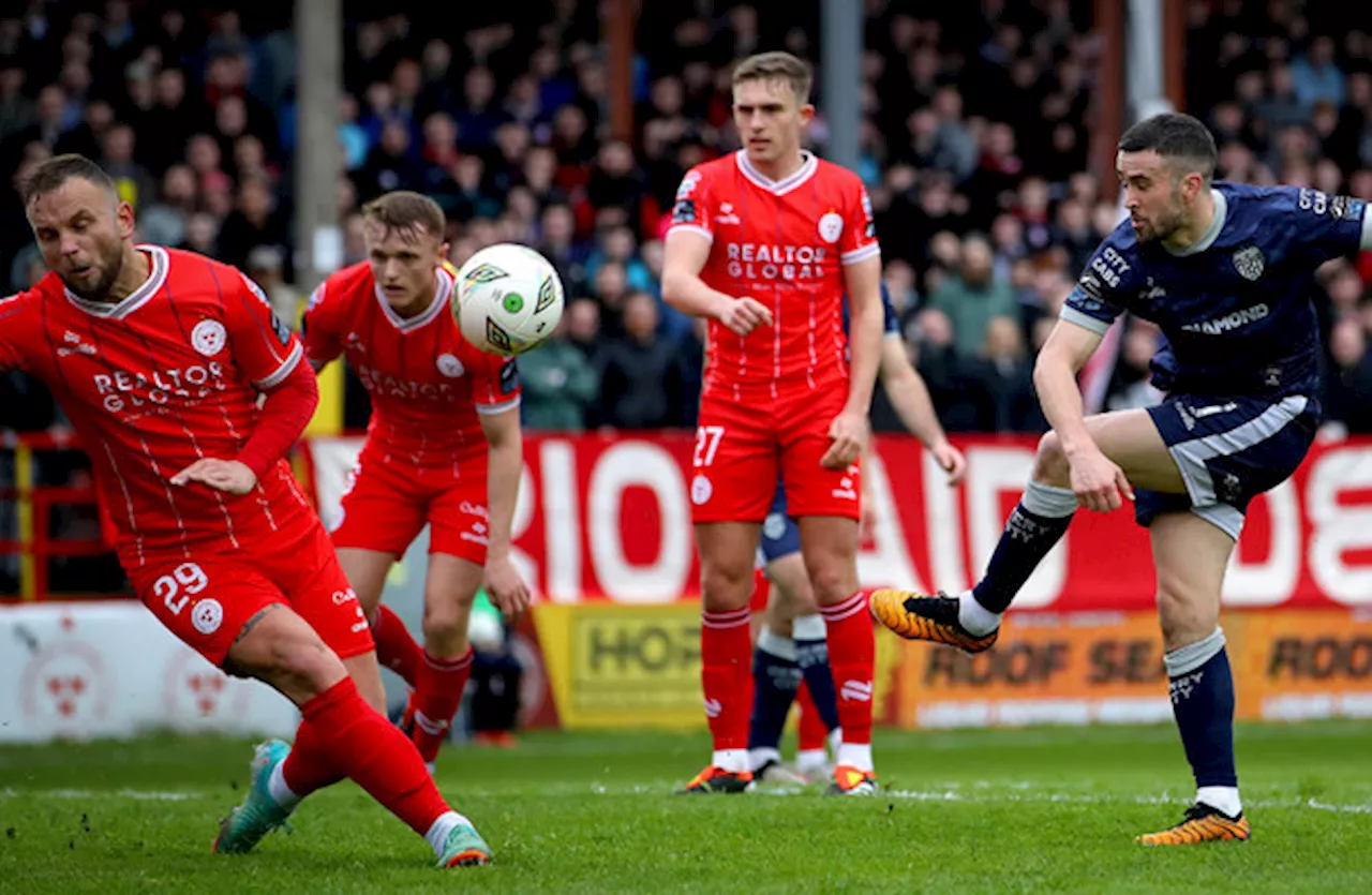 Shelbourne play out stalemate with Derry but extend lead at top to eight points