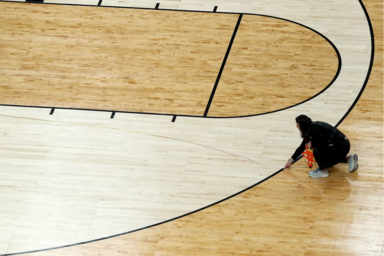 NCAA says 3-point line in Portland was 9 inches short, fixed before USC-UConn