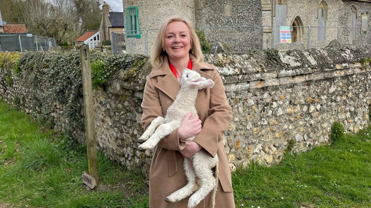 The accidental message in Liz Truss’s bizarre Easter lamb photo op