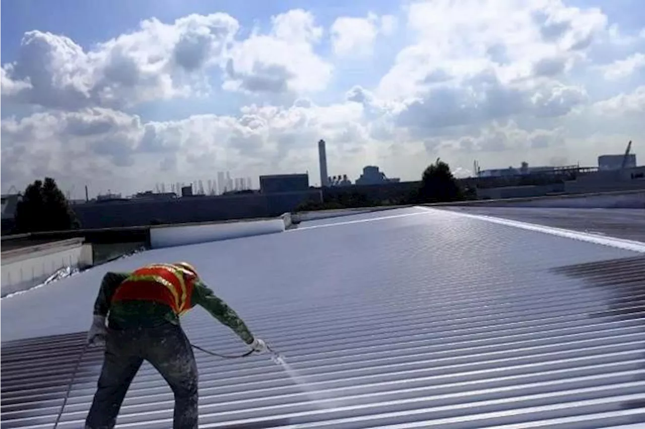 Reflective paint on buildings can cool areas by 2 deg C